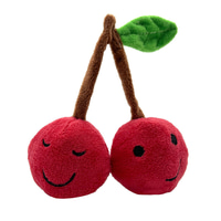 Aumüller Katzenspielkissen Kuschelkirschen Plüsch