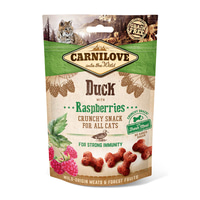 Carnilove Cat - Crunchy Snack - Duck with Raspberries