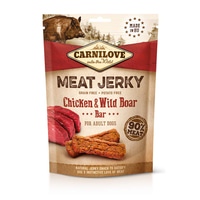 Carnilove Dog - Meat Jerky - Chicken &amp; Wild Boar Bar 100g