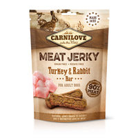 Carnilove Dog - Meat Jerky - Turkey &amp; Rabbit Bar 100g