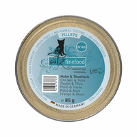 catz finefood Fillets N°413 Huhn &amp; Thunfisch in Jelly