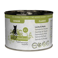 catz finefood Senior No.05 Lachs &amp; Huhn