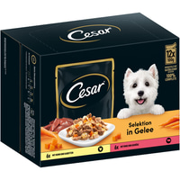 CESAR Selektion Gelee Huhn, Rind, Gemüse