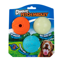 Chuckit! Fetch Medley M - 3 Stk.