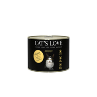 Cat's Love Nassfutter Huhn Pur mit Leinöl und Brennnessel
