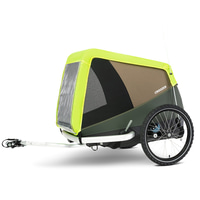 Croozer Regenverdeck für Fahrradanhänger Gelb