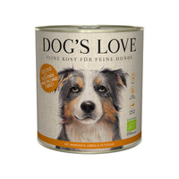 Dog's Love Bio Pute mit Amaranth, Kürbis und Petersilie