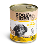 Dogs'n Tiger Fein Gemacht Junior Nassfutter Huhn