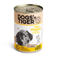 Dogs'n Tiger Fein Gemacht Junior Nassfutter Huhn