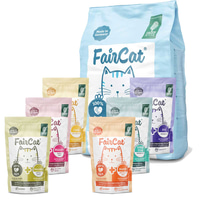FairCat Multipack 6x85g + 300g FairCat Safe gratis
