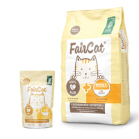 FairCat Vital 7,5kg + FairCat Care 6x85g gratis