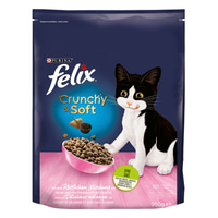 FELIX Crunchy &amp; Soft Junior Huhn &amp; Truthahn