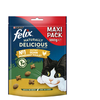 FELIX Naturally Delicious Katzensnack mit Huhn &amp; Katzenminze