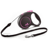 flexi Black Design Seilleine pink S 5m