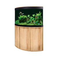 Fluval Komplett Eck-Aquarium mit Unterschrank Venezia 190
