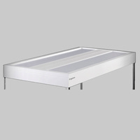 Giesemann Aquariumabdeckung SPHERA T5 silber eloxiert inkl. T5 Beleuchtung
