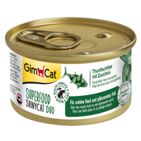 GimCat Superfood ShinyCat Duo Thunfischfilet mit Zucchini
