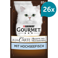 GOURMET A la Carte Hochseefisch, Reis &amp; Gemüse