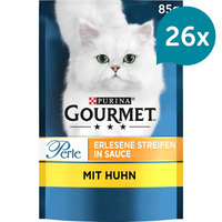 GOURMET Perle Erlesene Streifen in Sauce mit Huhn