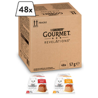 GOURMET Revelations Mousse Rind &amp; Huhn 48x57g