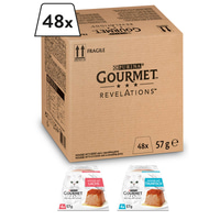 GOURMET Revelations Mousse Lachs &amp; Thunfisch 48x57g
