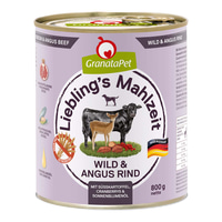 GranataPet Liebling's Mahlzeit Wild und Angus Rind