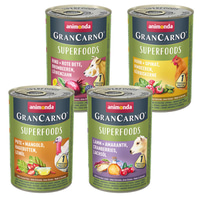 animonda GranCarno superfoods Mixpaket 24x400g