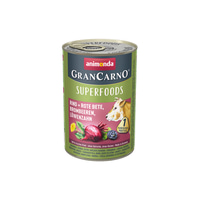 animonda GranCarno superfoods Rind + RotBet + Brombeere + Löwenzahn