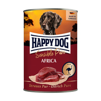 Happy Dog Sensible Pure Africa (Strauß) 12x400g