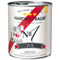 Hardys Traum Nassfutter Pur No. 1 Rind