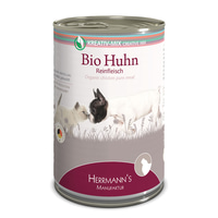 Herrmanns Bio Hunde- und Katzen-Ergänzungsfutter 100% Huhn