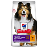 Hill's Science Plan Sensitive Stomach&amp;Skin Medium 14kg