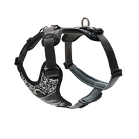 Hunter Geschirr Divo Reflect schwarz  79-107/L | Rückläufer