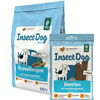 InsectDog hypo. 10kg + InsectDog Denties 180g gratis