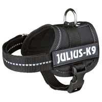 Julius-K9 Powergeschirr schwarz, Größe: Baby 1, Brustumfang  29-36 cm