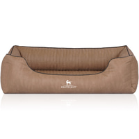 Knuffelwuff Hundebett Tampa Camel M-L 85x63cm | Rückläufer