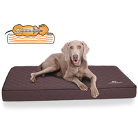 Knuffelwuff orthopädische Hundematte Juna braun