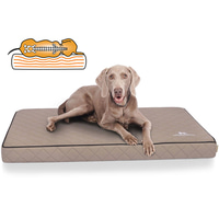 Knuffelwuff orthopädische Hundematte Juna grau