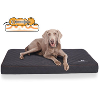 Knuffelwuff orthopädische Hundematte Juna schwarz