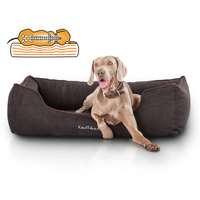 Knuffelwuff orthopädisches Hundebett Amelie schwarz