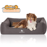 Knuffelwuff orthopädisches Hundebett Leano schwarz