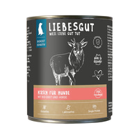Liebesgut Hirsch mit BIO Obst und BIO Hirse