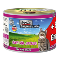 MAC's Cat Feinschmecker Menü Huhn und Makrele