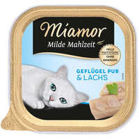 Miamor Milde Mahlzeit Geflügel Pur &amp; Lachs