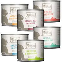 MjAMjAM Mixpaket III Wild&amp;Kaninchen, Pute, Ente&amp;Geflügel, Herzen, Huhn, Rind
