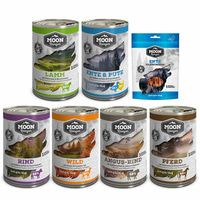 Moon Ranger Probierpaket Nassfutter 6x400g + Snack 100g