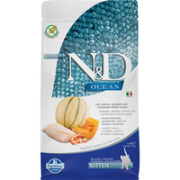 N&amp;D Kitten Kabeljau Garnele Kürbis &amp; Melone 300g