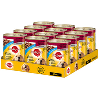 Pedigree Dose mit 3 Sorten Rind, Lamm und Huhn