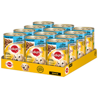 Pedigree Senior mit Lamm und Geflügel in Pastete