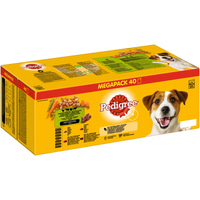 PEDIGREE Megapack Gemischte Selektion in Sauce 40x100g